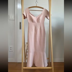 Cinq a sept peach/ light pink dress 00 NWOT